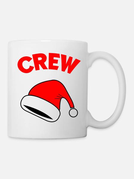Santa Crew - Tasse - Weiß