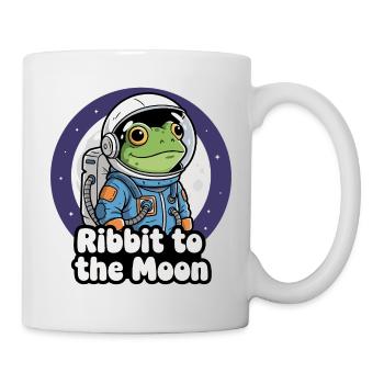 Frog Astronaut Moon Flight - Mug - white - Right
