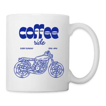 Coffee Ride Motorcycle - Mug - white - Right