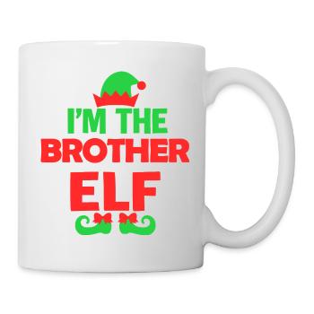 Ich bin der Bruder Elf - Tasse - Weiß - Rechts