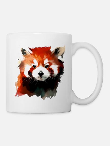 petit panda - Mug blanc - blanc