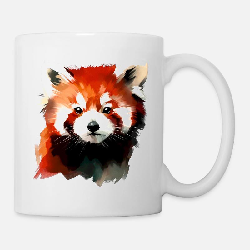 petit panda - Mug blanc - blanc