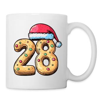 28 Number Cookie Christmas - Mug - white - Right