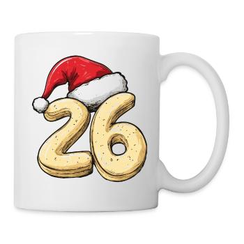 26 Number Cookie Christmas - Mug - white - Right