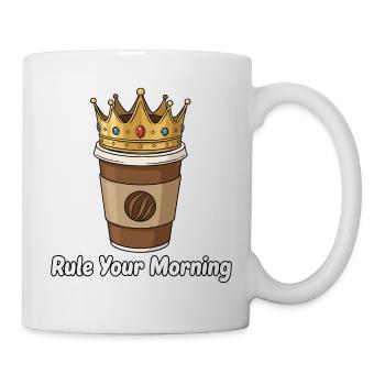 Royal morning coffee - Mug - white - Right