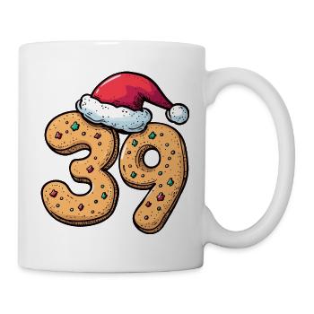39 Number Cookie Christmas - Mug - white - Right