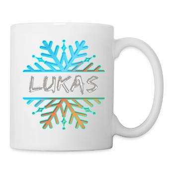 Lukas - Tasse - Weiß - Rechts