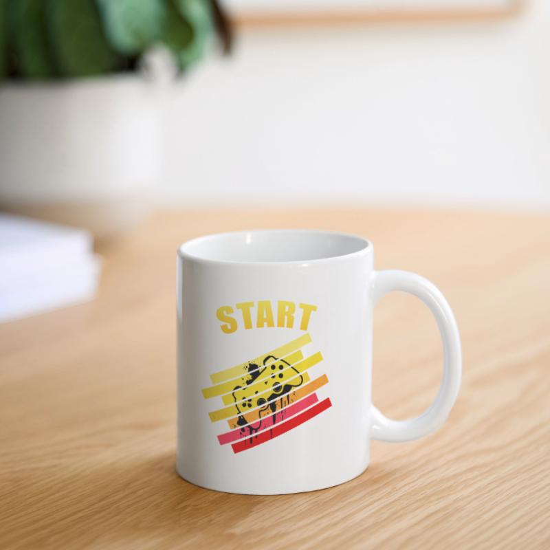Retro Vintage Start Gaming Controller | Neon Graff Tasse