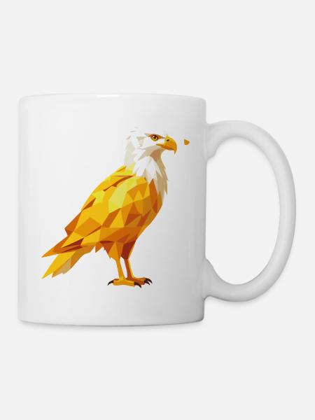 Adler - Tasse - Weiß