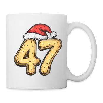 47 Number Cookie Christmas - Mug - white - Right