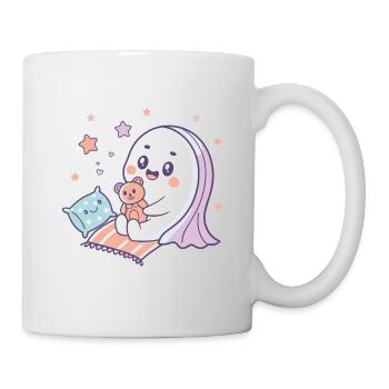 Kawaii Ghost Starry Night - Mug - white - Right