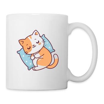 Cozy Kitten Resting - Mug - white - Right
