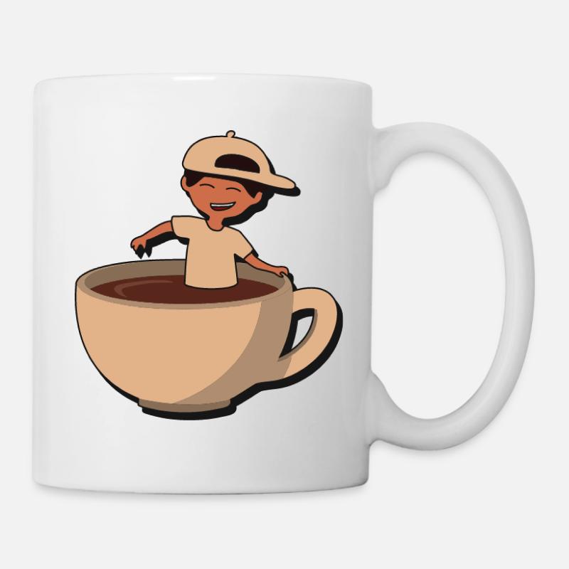Cup Buddy Kaffeespritzer - Tasse - Weiß