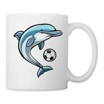 Dolphin Football - Mug - white - Right