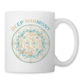 Deep Harmony Mandala - Mug - white - Right