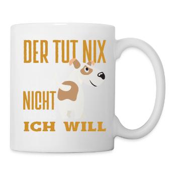 Drôle de Jack Russell Propriétaire Cadeau - Mug blanc - blanc - Droite