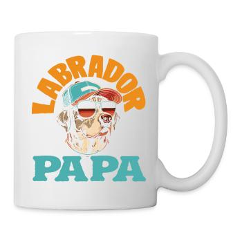 Astuces du Labrador - Mug blanc - blanc - Droite