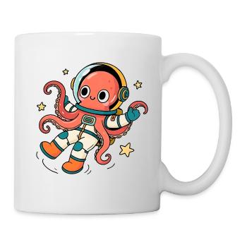 Space Astronaut Octopus - Mug - white - Right
