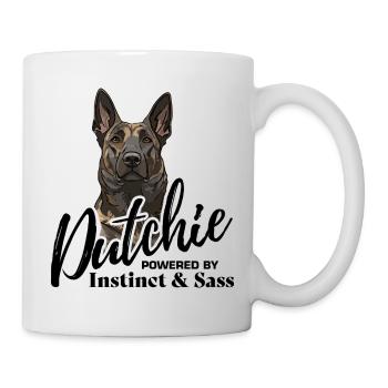 Dutch Shepherd – Dutchie - Tasse - Weiß - Rechts