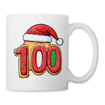 100 Number Cookie Christmas - Mug - white - Right