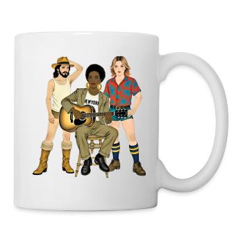 B W U WANT TO B - nice people - Mug - white - Right