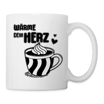 Warm Your Heart Coffee Mug - Mug - white - Right