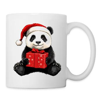 Panda Bears Christmas - Mug - white - Right