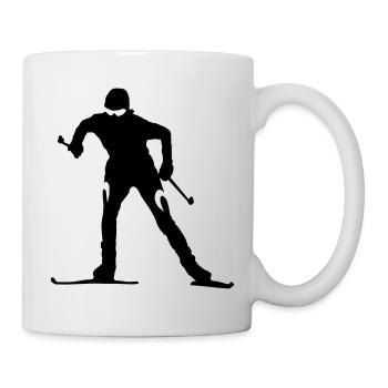 Skilanglauf - Tasse - Weiß - Rechts