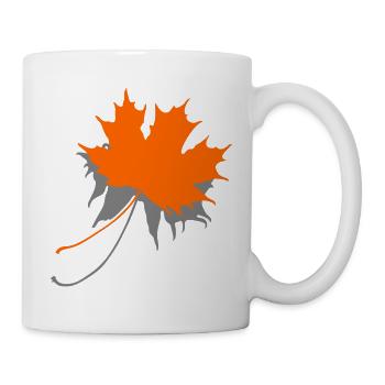 Maple leaf - Mug - white - Right