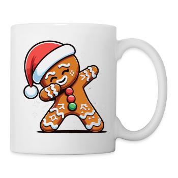 Dabbing Weihnachts Lebkuchen Dab Weihnachten - Tasse - Weiß - Rechts