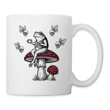 Frog Gentleman - Mug - white - Right
