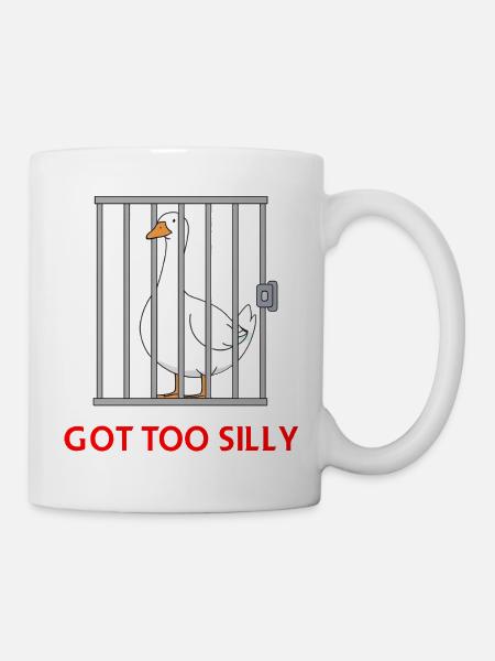 Goose – Wurde zu albern - Tasse - Weiß