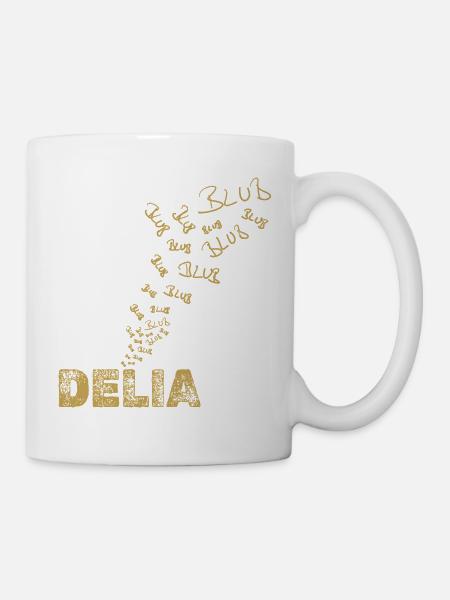 Delia - Tasse - Weiß