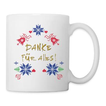 Thanks for everything - Mug - white - Right