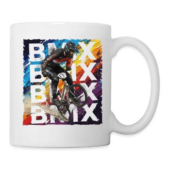 BMX - Mug blanc - blanc - Droite