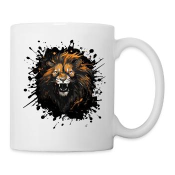 Masses de Lion Head Lion - Mug blanc - blanc - Droite