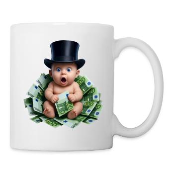 BORN TRADER - baby & kids - Mug - white - Right