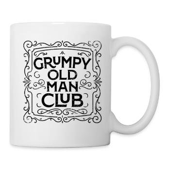 Grumpy Old Man Club - Tasse - Weiß - Rechts