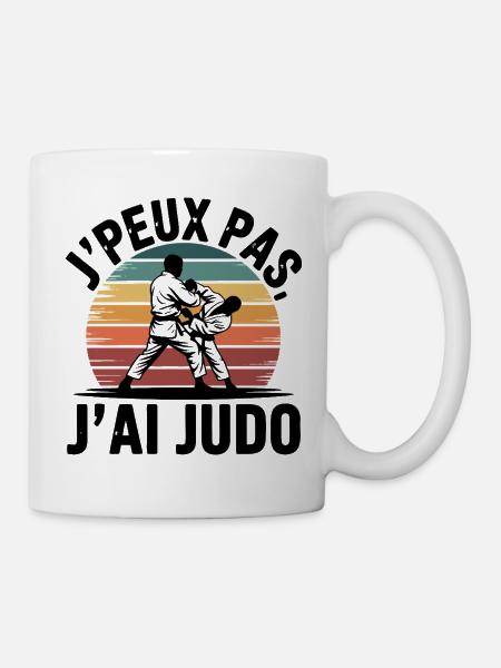 Ich kann nicht, ich habe Judo-Humor-Geschenk - Tasse - Weiß
