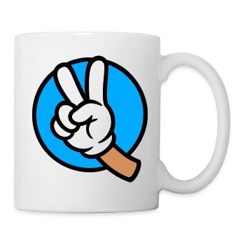 Yesss! - Mug blanc - blanc - Droite