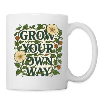 Grow Your Own Way - Mug - white - Right