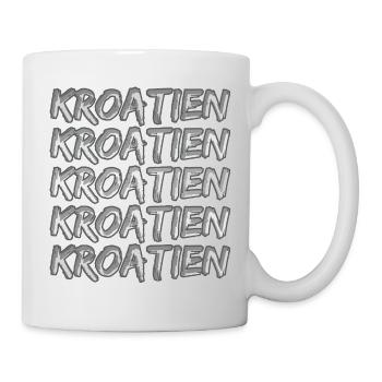 Croatie (Hrvatska) - Mug blanc - blanc - Droite