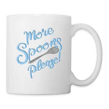 More Spoons please! - Tasse - Weiß - Rechts