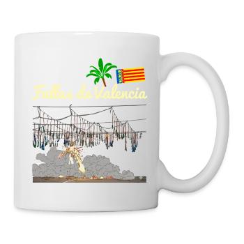Fallas de Valencia Mascleta - Mug - white - Right