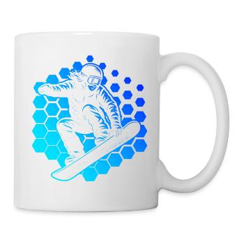 Snowboard style for every occasion - Mug - white - Right