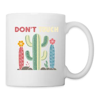 Cactus Do Not Touch - Mug - white - Right