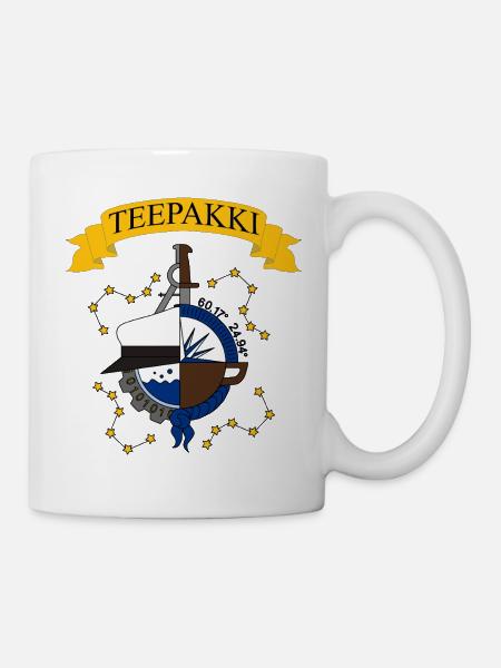 Teabag - Mug - white