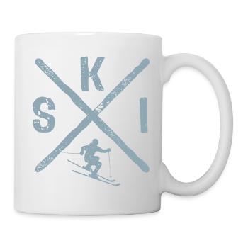 Ski, Après Ski, Winter sports, Ski packages - Mug - white - Right