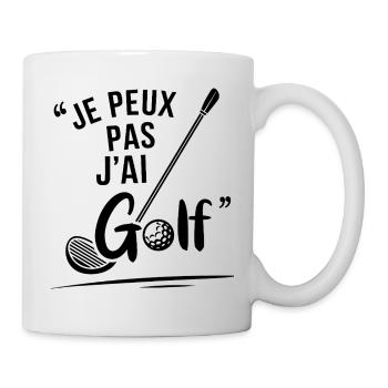 I can't I have Golf - Mug - white - Right