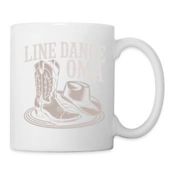 Bottes de grand-mère LineDance - Mug blanc - blanc - Droite